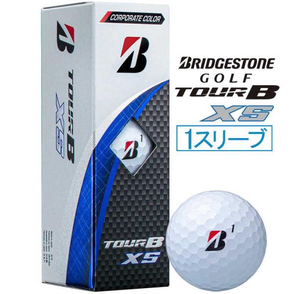 ブリヂストン ゴルフボール TOUR B XS コーポレート [3球(1スリーブ