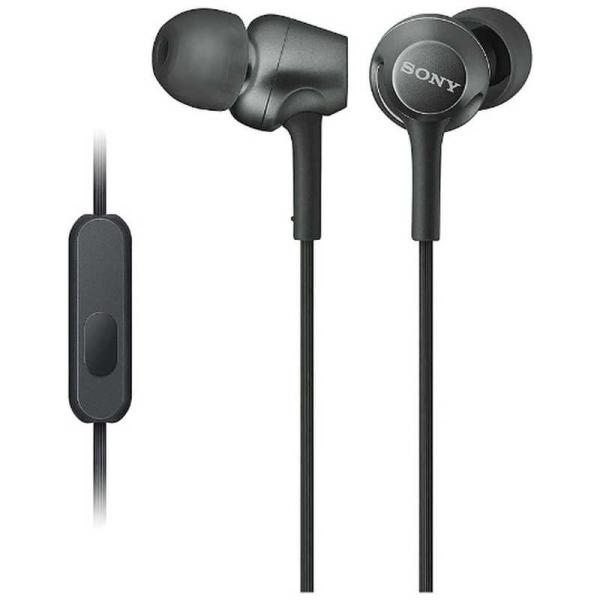 他サイト： ソニー　SONY　イヤホン カナル型 ブラック [φ3.5mm ミニプラグ]　MDR-EX255APの商品画像
