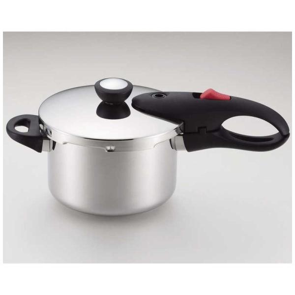 他サイト： パール金属　軽量単層ＮＥＯ　片手圧力鍋　３．０Ｌ　HB-1734の商品画像