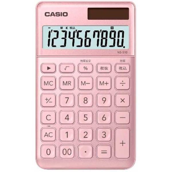 �J�V�I�@CASIO�@�X�^�C���b�V���d��(10��)�@NS-S10-PK-N ���C�g�s���N