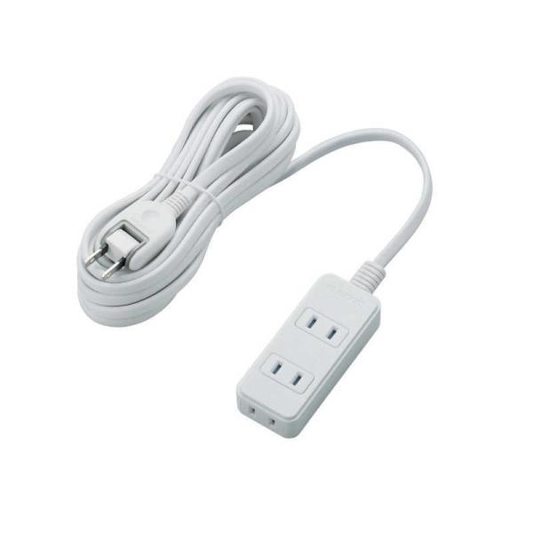 �G���R���@ELECOM�@�V���b�^�[�^�b�v 3�� 5m �z���C�g�@T-ST02N-2350WH