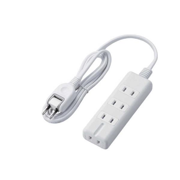 �G���R���@ELECOM�@���΃^�b�v4�� ��3�s��1 1m �z���C�g�@T-KM01-2410WH