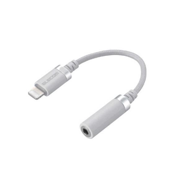 GR@ELECOM@Lightning-4ɃCz[q ϊP[u ϋv zCg@MPA-L35S01WH