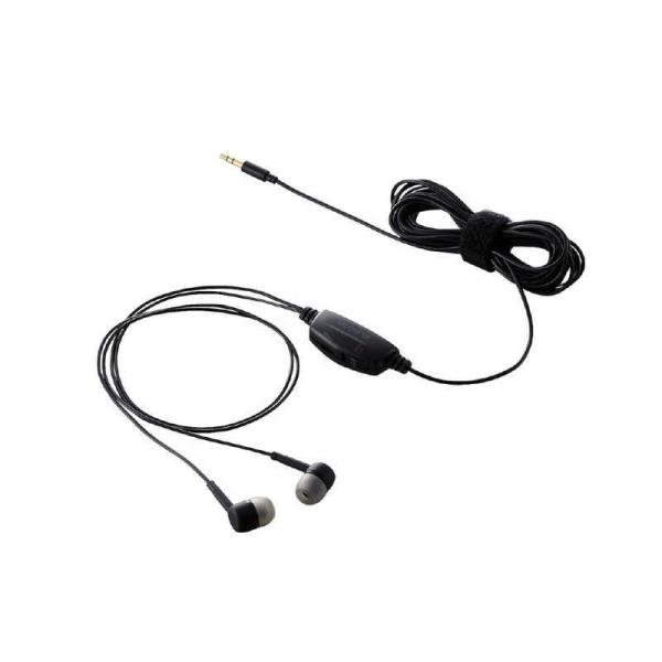 �G���R���@ELECOM�@�e���r�p�X�e���I�w�b�h�z�� 5.0m �u���b�N [��3.5mm �~�j�v���O]�@EHP-TV11C5XBK