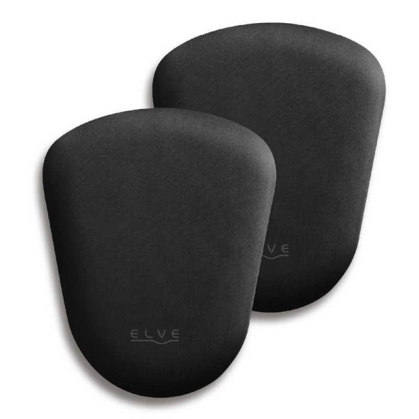 他サイト： エレコム　ELECOM　リストレスト　［１４０ｘ１７１ｘ１８ｍｍ］　エルボーレスト　ＥＬＶＥ　扇形タイプ　チャコールブラック　MOH-EL01BKの商品画像