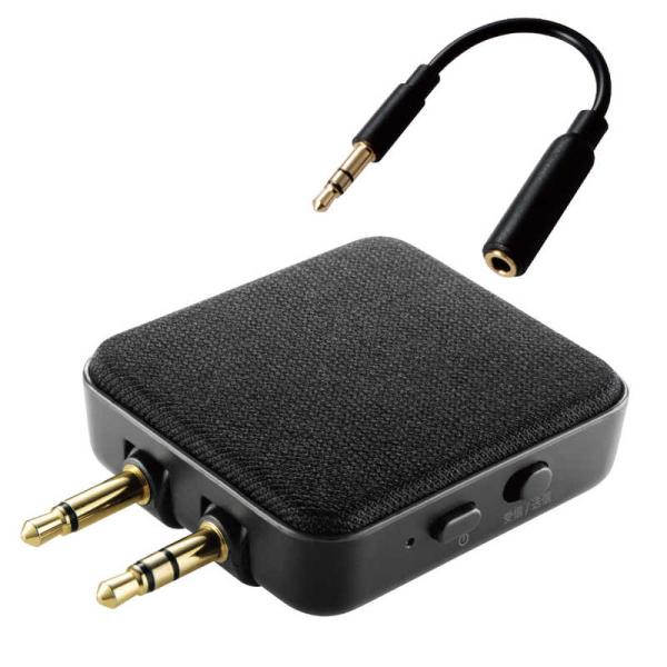 他サイト： エレコム　ELECOM　Bluetooth 5.0 オーディオ トランスミッター/レシーバー ブラック　LBT-ATR01BKの商品画像