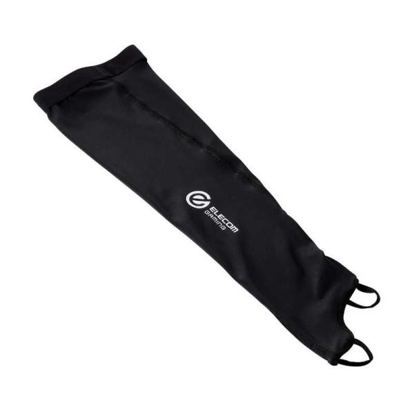 他サイト： エレコム　ELECOM　アームカバー ゲーミング FPS TPS ゲーム用 M-Lサイズ 左右両用 洗濯機使用可 V custom ブラック　GWVA300LLBKの商品画像