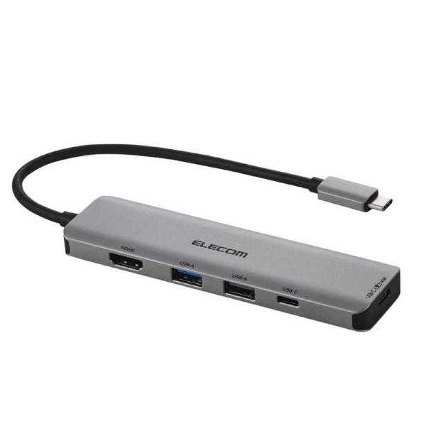 エレコム ELECOM USB Type-C ドッキングステーション 5-in-1 4K HDMI