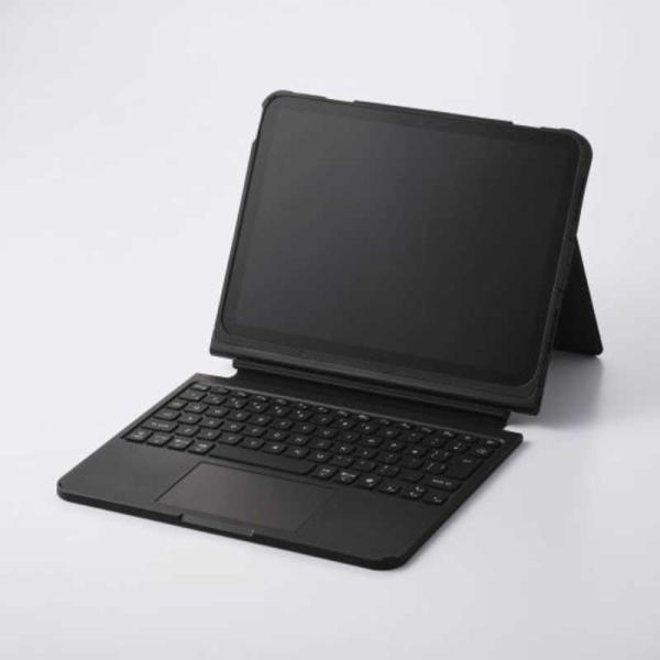 エレコム　ELECOM　iPad キーボード付きケース 11インチ ( A16 ) / 10.9インチ 第10世代 Bluetooth/マグネット接続 着脱式 ブラック　TK-CA402MMPBK