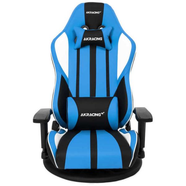 AKRACING�@�Q�[�~���O�`�F�A �ɍ� V2 �u���[�@AKR-GYOKUZA/V2-BLUE