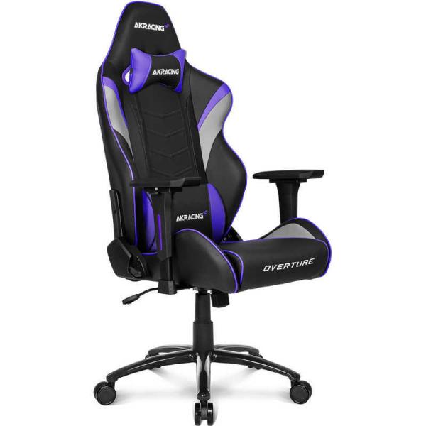 AKRACING�@�Q�[�~���O�`�F�A �p�[�v���@OVERTURE-PURPLE