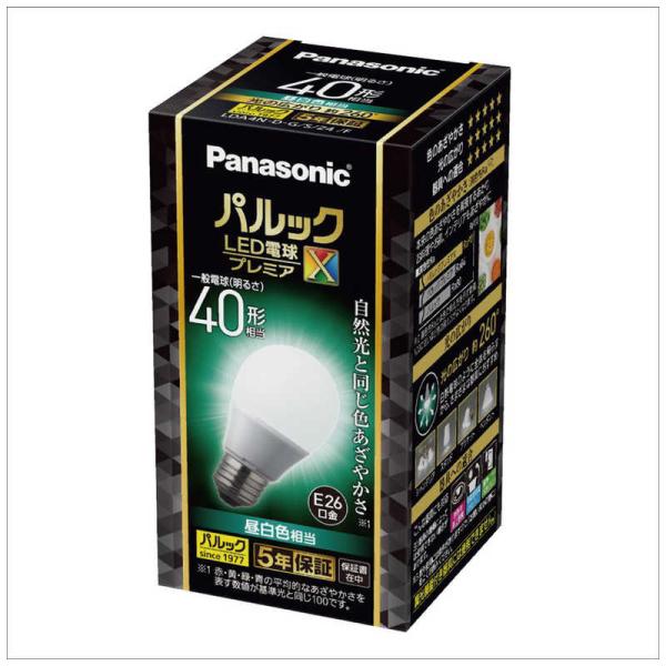 パナソニック　Panasonic　LED電球 一般電球タイプ(E26口金) 全方向タイプ ［E26 /一般電球形 /昼白色 /1個 /全方向タイプ］　LDA4NDGSZ4F