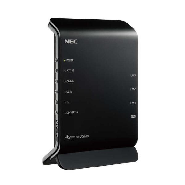 NEC　無線LANルーター(Wi-Fiルーター) ac/n/a/g/b 目安：〜4LDK/3階建　P...