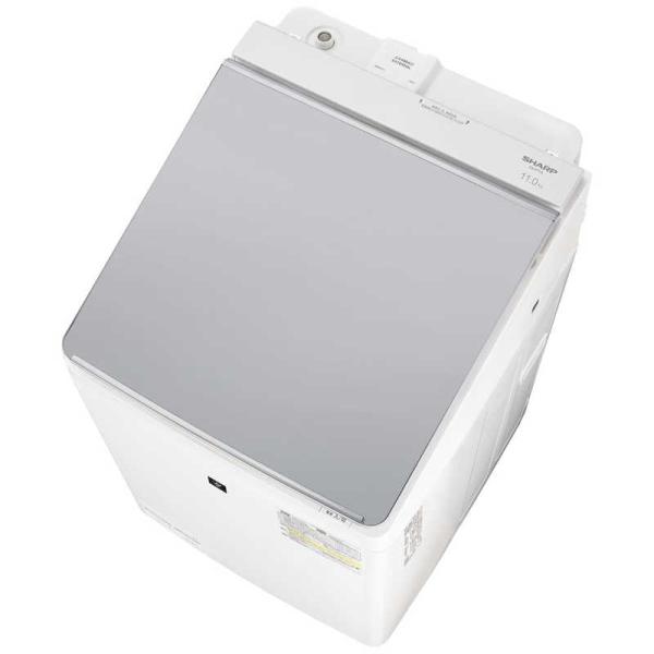 シャープ 穴なし槽 タテ型洗濯乾燥機 ES-PT11L 商品画像