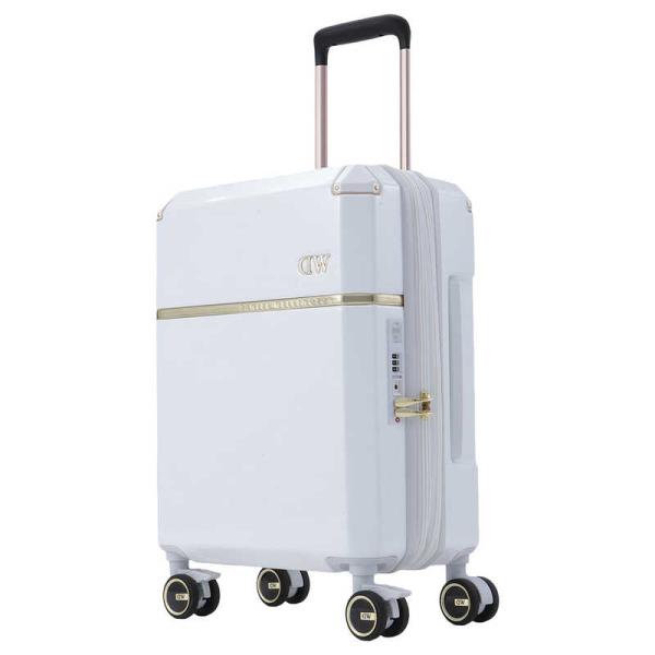 ダニエルウェリントン　スーツケース クアドロ 35L ホワイト　DW02700005 ダニエルウェリントン スーツケース クアドロ 35L ホワイト DW02700005