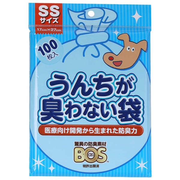 [Release date: September 7, 2020]1 BOS SS うんちが臭わない袋 エチケットバッグ クリロン サイズ ペット用 ボス 化成 枚入　kojima　コジマヤフー　コジマ電気