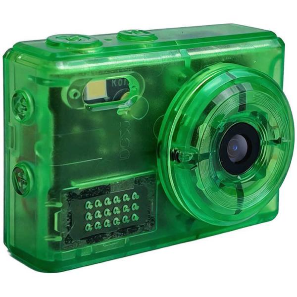 SAC CONNECT オリジナルコンパクトデジタルMINIカメラ クリアグリーン