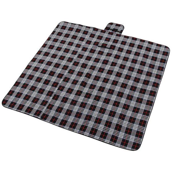 他サイト： キャプテンスタッグ　アクリル起毛レジャーマット (200x200cm) ブラック　UB-3004の商品画像