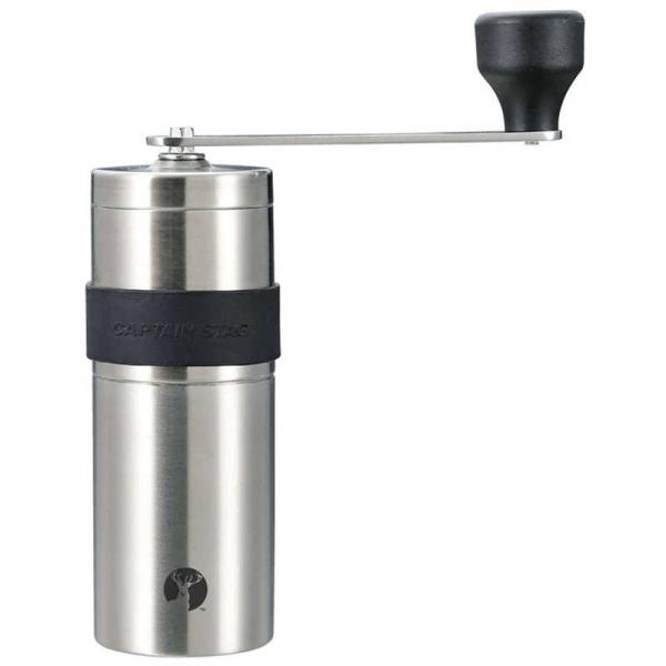 他サイト： キャプテンスタッグ　18-8ステンレスハンディーコーヒーミルS(セラミック刃)UW-3501　UW3501の商品画像