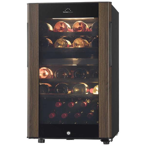 他サイト： フォルスタージャパン　ワインセラー GrandCellar グランセラー 41本 右開き　SG-122GD-WB ウッドブラウン（標準設置無料）の商品画像