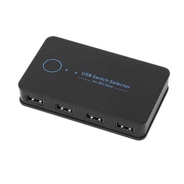 アイネックス　有線リモコン付USB切替器　USW02