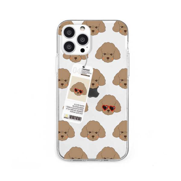 ROA�@iPhone 13 Pro 3�� �\�t�g�N���A�P�[�X�@poodle Dparks�@DS21180I13P