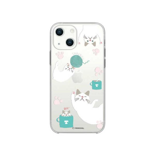 ROA�@iPhone 13 mini �^�[�����N���A�P�[�X�@�V�� abbi FRIENDS�@ABF21714I13MN