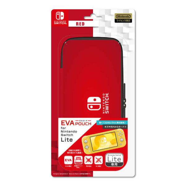 アイレックス　EVAポーチ for Nintendo Switch Lite RED　SWLEVAポーチRD