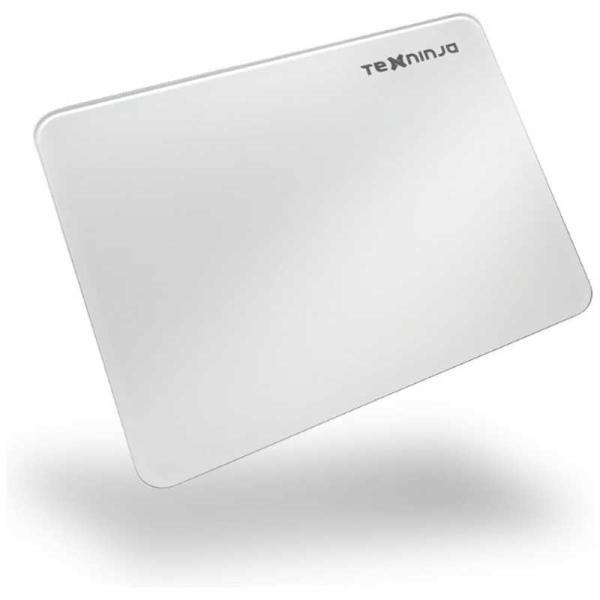 千田スマート TENNINJA ゲーミングガラスマウスパッド ホワイト 千田スマート TENNINJA ゲーミングガラスマウスパッド ホワイト