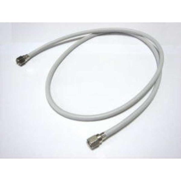 [Release date: November 11, 2019]アンテナケーブル アンテナコード アンテナ線 テレビ接続 テレビ用 F型接栓 ねじ込み式 ネジ固定式ケーブル 1m 4K・8K対応 SSAサービス S4-FP-FP-1 S4...