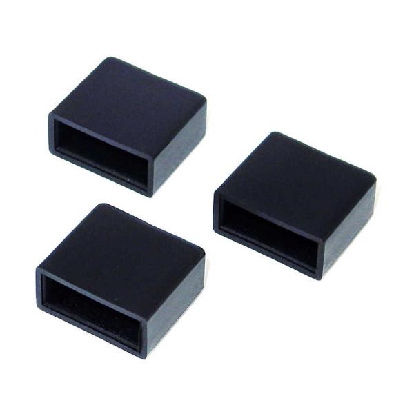 防塵キャップ (USB-A ツマミ無) 3個入 SSA エスエスエー USB-Aコネクタの保護に最適 3個セット ブラック SSC-19UAM ◆メ