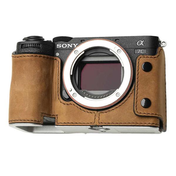SONY α7 II【シャッター12,226回】本体＋純正ボディケース MR.STONE (受注生産) SONY a7CII/a7CR 専用本革ボディケース