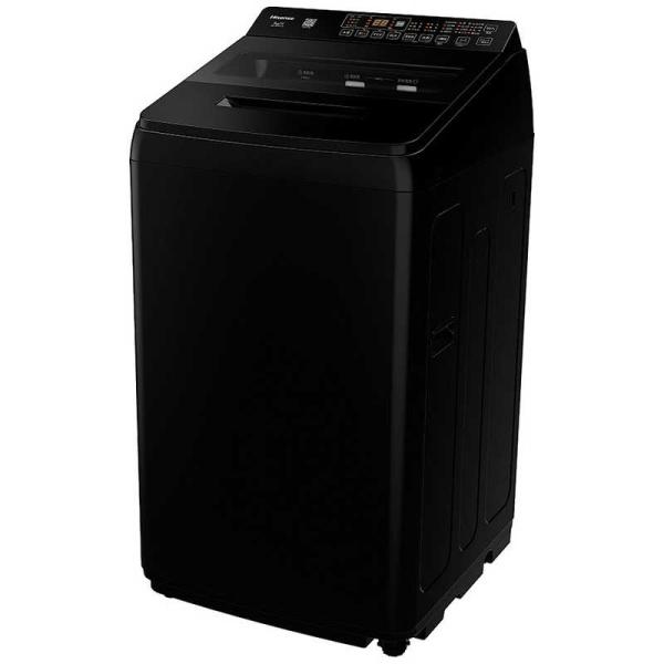 ハイセンス 全自動洗濯機 洗濯7.0kg 自動投入 ブラック HW-G70XL-B
