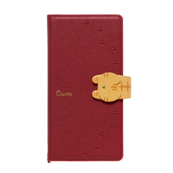 �i�`�������f�U�C���@�}���`�^�C�v�蒠�^�P�[�X L-size Cocotte Red�@ML-L-COT04