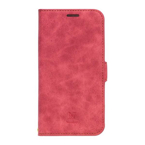 �i�`�������f�U�C���@iPhone 12/12 Pro 6.1�C���`�Ή��蒠�^�P�[�X Style Natural Red�@IP20_61VS05