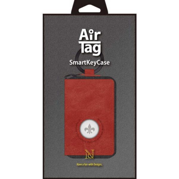 AirTagP[X Style Natural Red bh