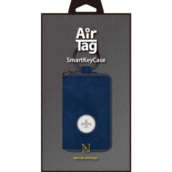 �i�`�������f�U�C���@AirTag�P�[�X Style Natural Blue �u���[�@AT-VS07