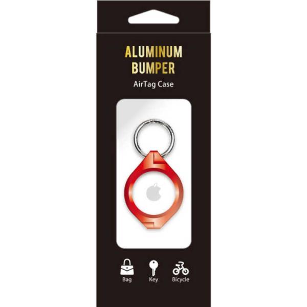 i`fUC@AirTagP[X Aluminum Bumper Red@AT-AB04