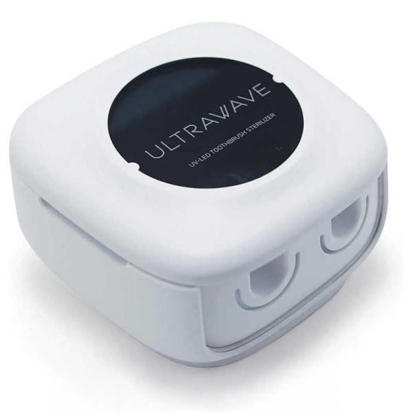 ULTRAWAVE　歯ブラシ除菌器 2本タイプ ホワイト　FF-TS22