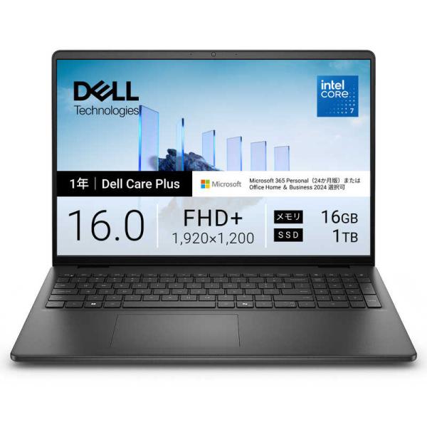【超美品】DELL 16 DC16250 ノート16型 / Windows11 DELL デル ノートパソコン Dell 16 DC16250 [ 16型 / Win11 Home Core
