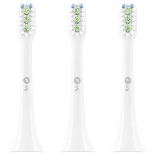 QCY�@�����u���V�w�b�h �ւ��u���V3�{�Z�b�g �z���C�g [3�{��]�@IF-PT02RB03WH