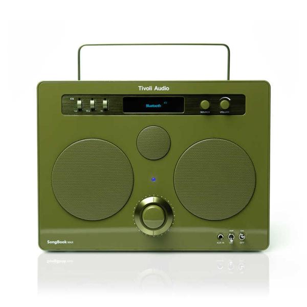 TIVOLIAUDIO　SongBook MAX ｜ プレミアム Bluetoothサウンド/ ワイドFM/ DAB＋/ 楽器用アンプ ［Bluetooth対応］ Green　SBM-0642-JP