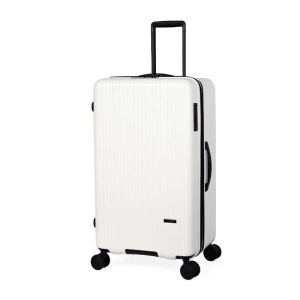 A.L.I　スーツケース ジッパータイプ 宿泊目安：10日間以上 100L 拡張機能搭載 ダブルホイールキャスター マットバニラ　MX-8011TL-28W A.L.I スーツケース ジッパータイプ 宿泊目安：10日間以上 100L 拡張