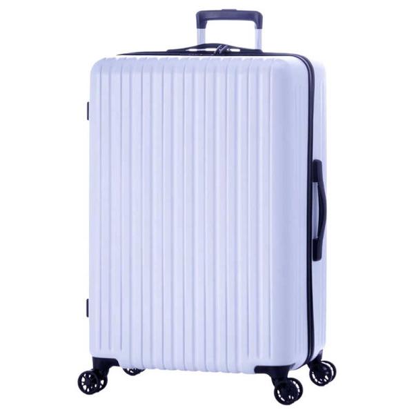 A.L.I　ハードキャリー マットホワイト [TSAロック搭載 /95L /1週間以上]　ALI-9327-28 A.L.I ハードキャリー マットホワイト [TSAロック搭載 /95L /1週間以上