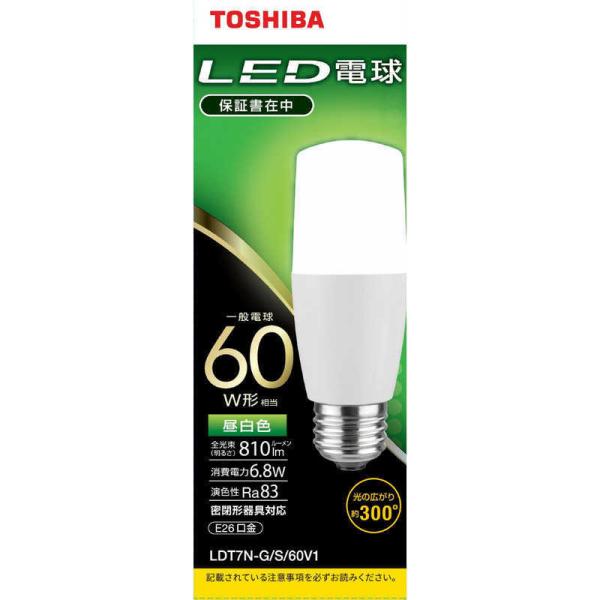 Ł@TOSHIBA@LEDd(T`)60W F E26@LDT7N-G/S/60V1