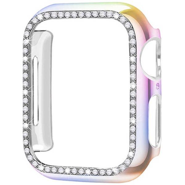 GAACAL　APPLE WATCH 4-6/SE1-2 40MM キラキラ保護フレーム オーロラ　W00058OR2