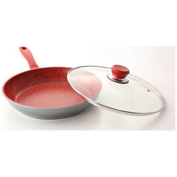 他サイト： テレビショッピング研究所　《ＩＨ対応》フレーバーストーン　ソテーパン　（２８ｃｍ）　6683028CMの商品画像