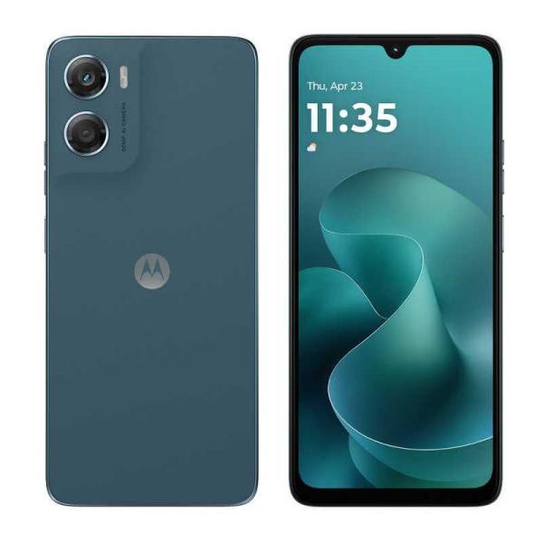 モトローラ　SIMフリースマートフォン moto g06 Helio G81 Extreme 6.9インチ 4GB/128GB PANTONE Tapestry タペストリーブルー　PB9B0014JP