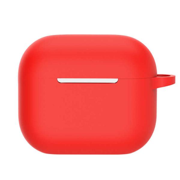 �A�C�L���[���{�@AirPods(��3����)�p �V���R���P�[�X ���b�h�@AP3-SL-RD