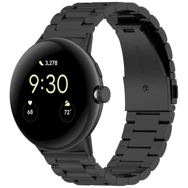 アイキューラボ Google Pixel Watch ステレンスバンド ブラック